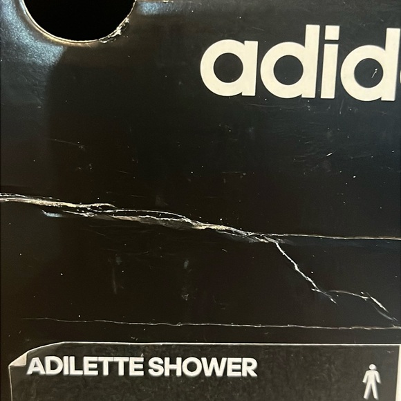 Adidas Adilette Shower Slides Sandals Shoes grey Pool B42212 new Mens Size 10 main image 5